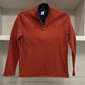 Class Club Kids size 10-12 Rust Zip-Up Shirt.  New with tag